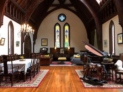 Así quedó el living comedor de la Casa de Todos los Santos