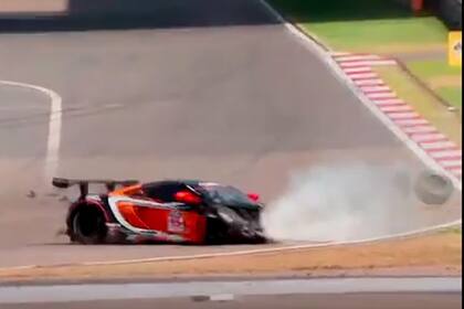 Así quedó el McLaren de Rod Salmon