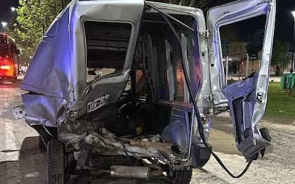 Así quedó la camioneta en la que viajaba en bebé fallecido junto a su hermanita de 3 años