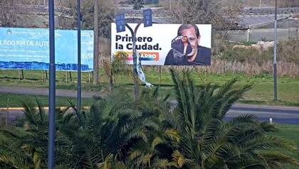 Así quedó la imagen de Garro tras el ataque con el lanzallamas
