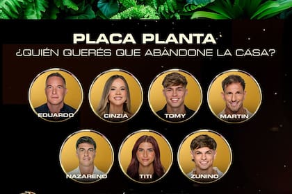 Así quedó la primera placa planta de Gran Hermano 2026, sin Juanicar y Yipio