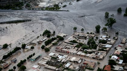 Así quedó la zona de Volcán, tras el alud de lodo