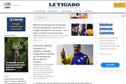 Así reflejaron los medios del mundo el triunfo de Maduro en Venezuela