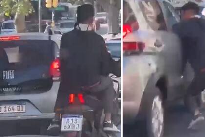 Así roban a plena luz del día en las calles de Nueva Córdoba