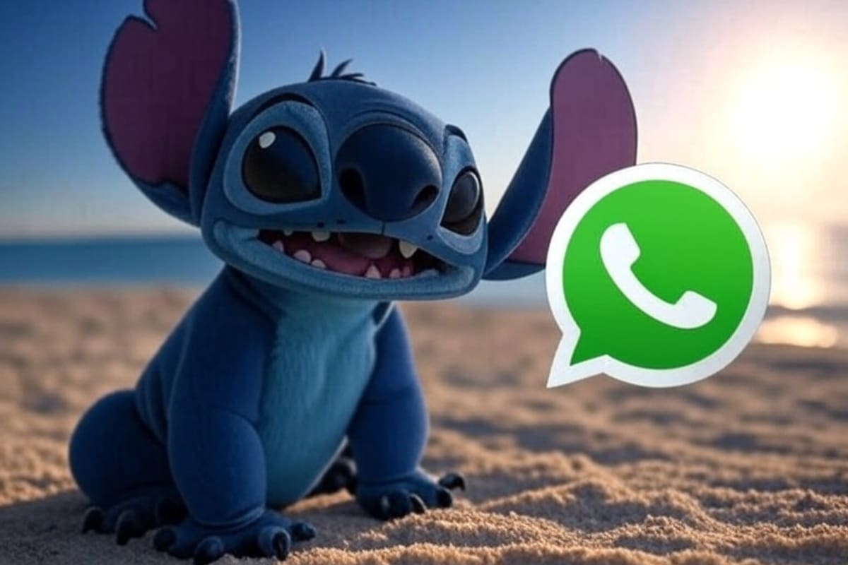 Así se activa el "modo Stitch" en WhatsApp