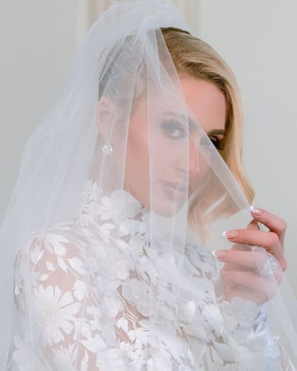 Así se casó Paris HIlton (Foto: Instagram @parishilton)
