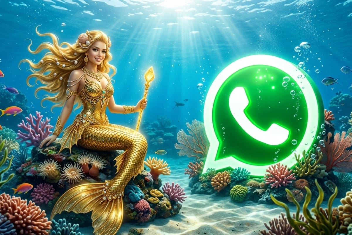 Así se configura el "modo sirena dorada" en WhatsApp