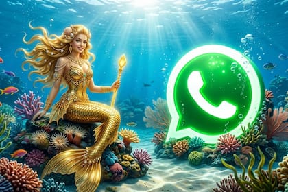 Así se configura el "modo sirena dorada" en WhatsApp