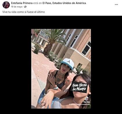 Así se dejaba ver "La Barbie" en El Paso, Texas, ciudad en la que fue arrestada hace una semanas