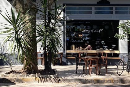 Así se encuentra hoy "Argot Café" en Villa Santa Rita