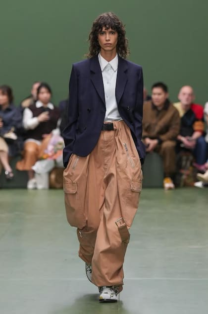 Así se mostró Mica Argarañaz en Loewe
