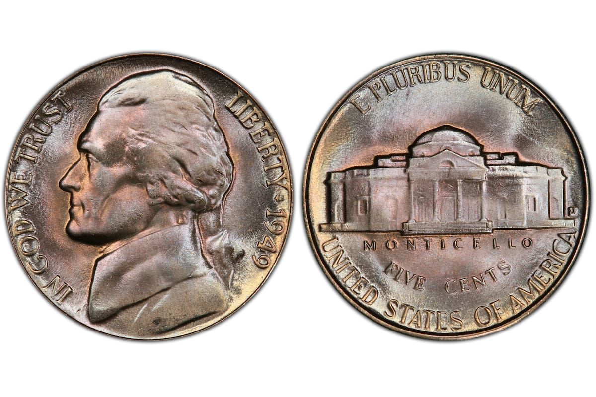 Así se puede observar el detalle que convierte a esta moneda de cinco centavos en una pieza valiosa