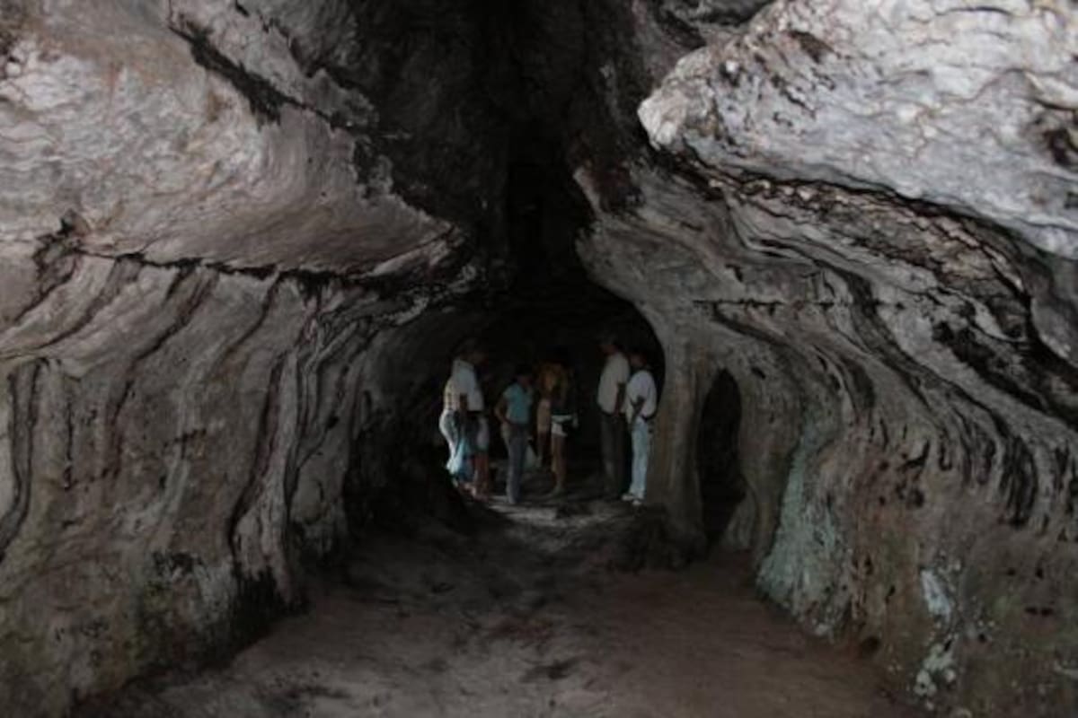 Así se puede ver el interior de las cuevas