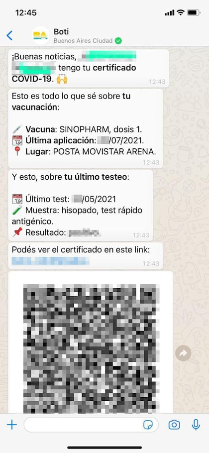 Así se tramita el certificado Covid-19