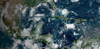 Así se ve el Caribe desde el espacio