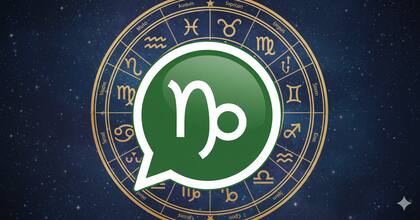 Así se ve el el "modo Capricornio" de WhatsApp
