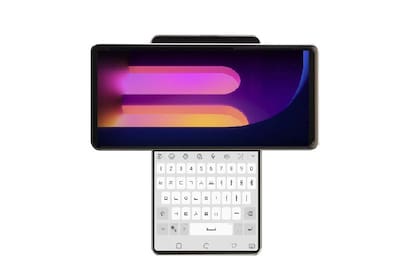 Así se ve el llamativo diseño del smartphone LG Wing, equipado con dos pantallas para aprovechar al máximo el panel principal