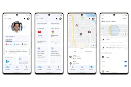 Así se ve Family Link, la app de control parental para Android