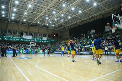 Así se ve la nueva casa de Atenas, en su vuelta a la elite del básquetbol argentino