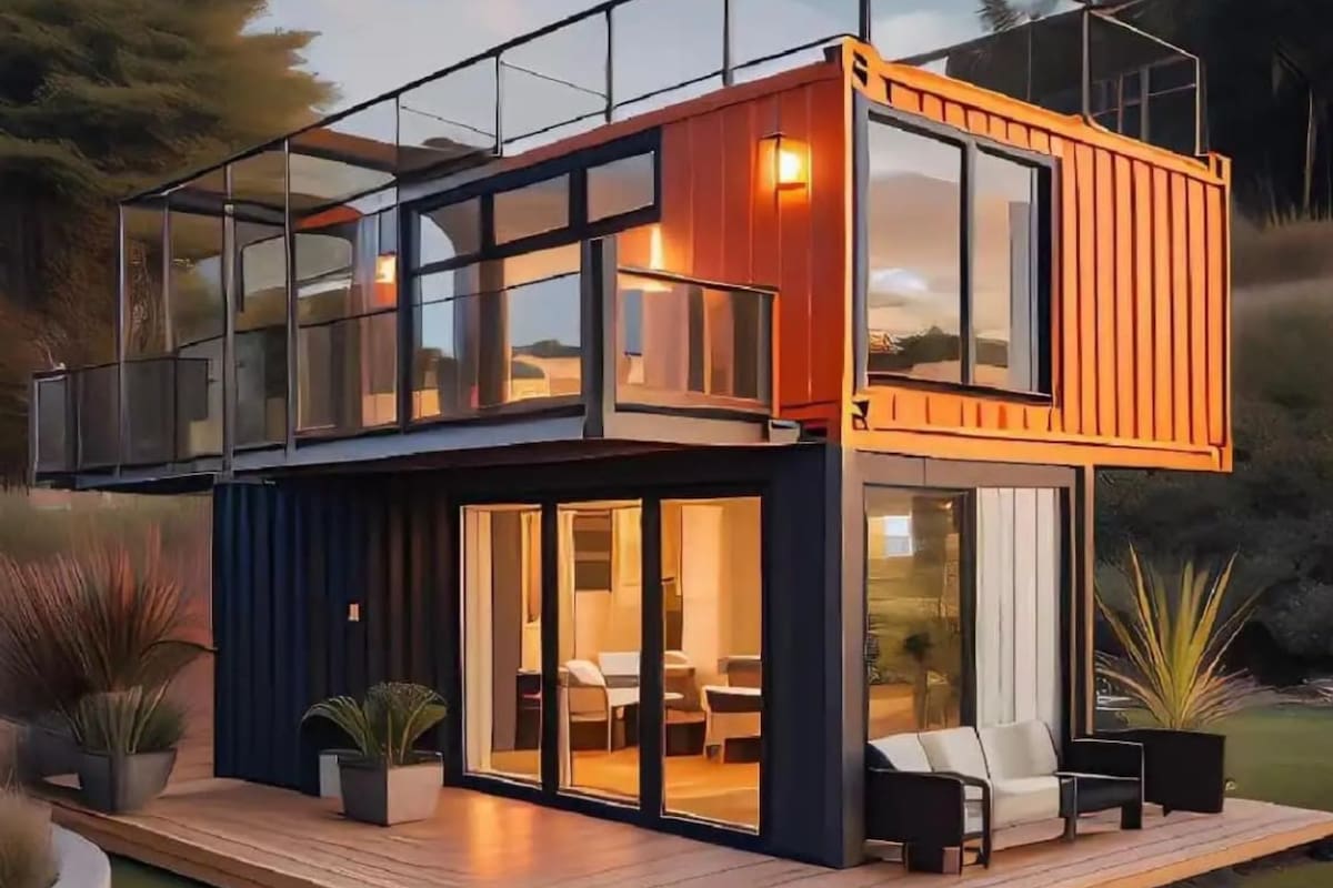 Así se ve por fuera la minicasa elegante que vende Amazon