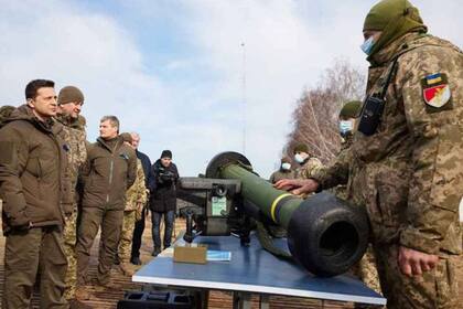 Así se ve un misil Javelin, fabricado en Estados Unidos