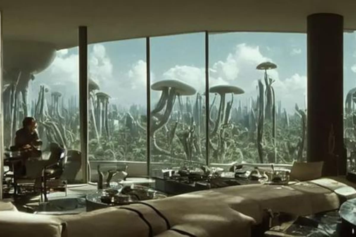 Así se ve una de las escenas de Salt, película hecha con inteligencia artificial