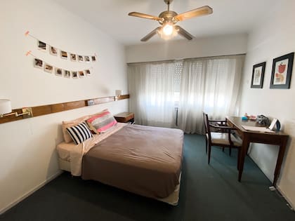 Así se ve uno de los cuartos del coliving