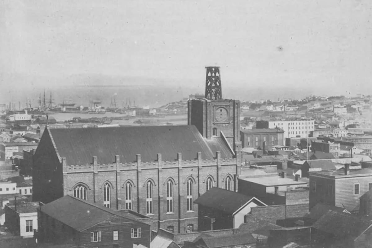 Así se veía California en los años de su fundación como estado de EE.UU.