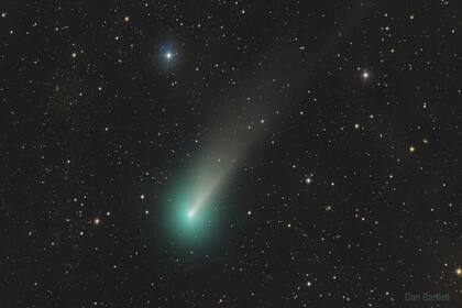 Así se veía el cometa Leonard la semana pasada, cuando un equipo de la NASA capturó esta foto