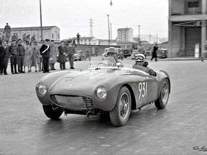 Así se veía el Ferrari 500 Mondial Spider
