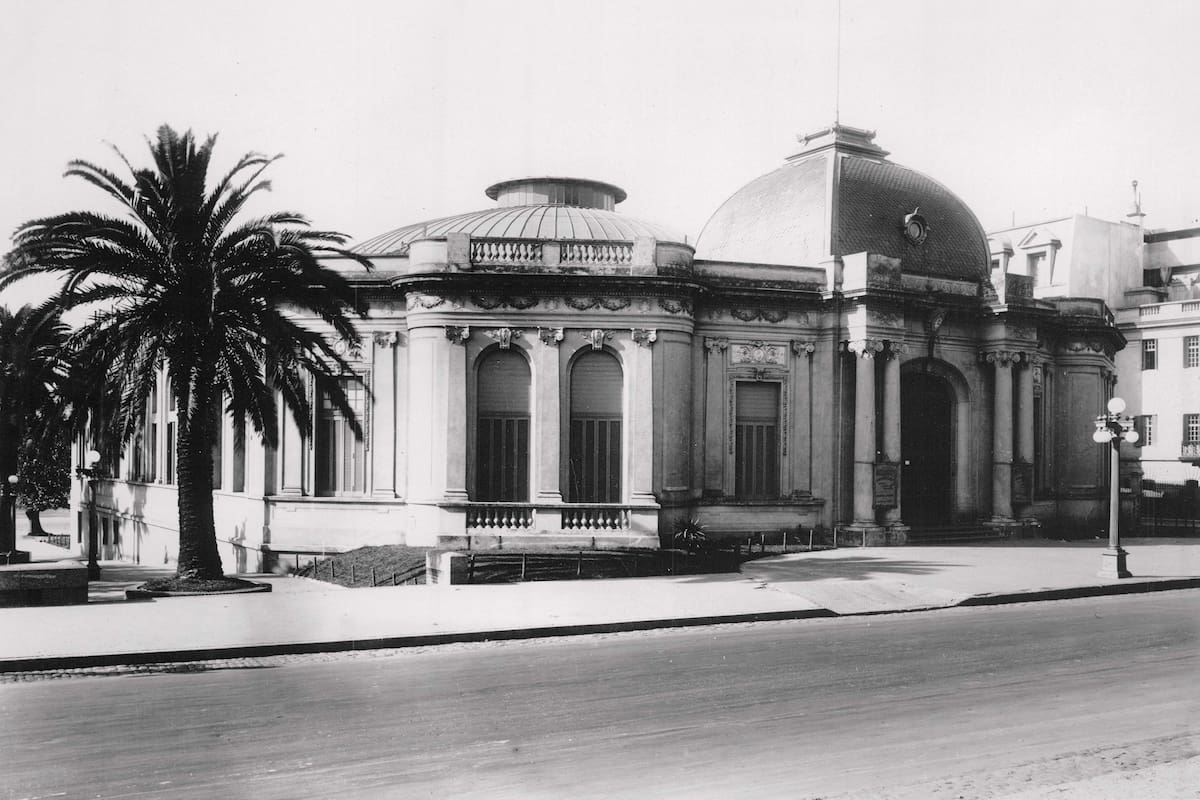 Así se veía el Palais de Glace en su inauguración en 1910.