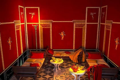 Así se veía la "domus" romana que encontraron en el sótano de un edificio hace 2000 años (Soprintendenza Speciale di Roma)