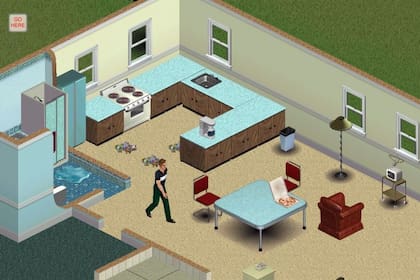Así se veían los Sims en su versión inicial de 2000