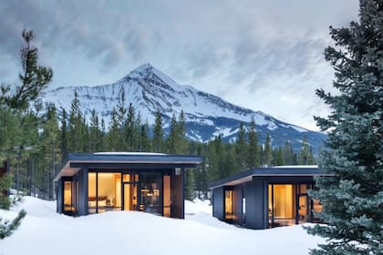 Así se ven algunos hospedajes en Big Sky