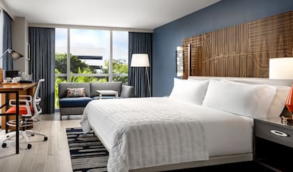 Así se ven las habitaciones de lujo del hotel donde concentra la Selección argentina