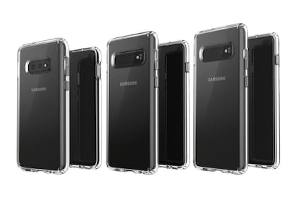 Así se ven los tres modelos del smartphone insignia de Samsung, de acuerdo a una filtración publicada por Evan Blass