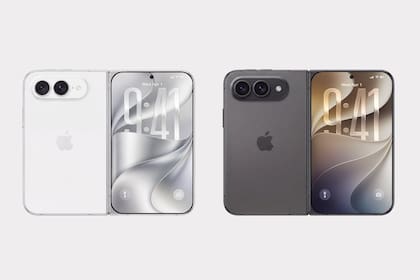 Así se verá el iPhone plegable, con una pantalla externa de 5,5 pulgadas y una interna de 7,7 pulgadas