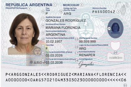 Así se verá el nuevo pasaporte argentino tras las mofificaciones anunciadas por el Renaper
