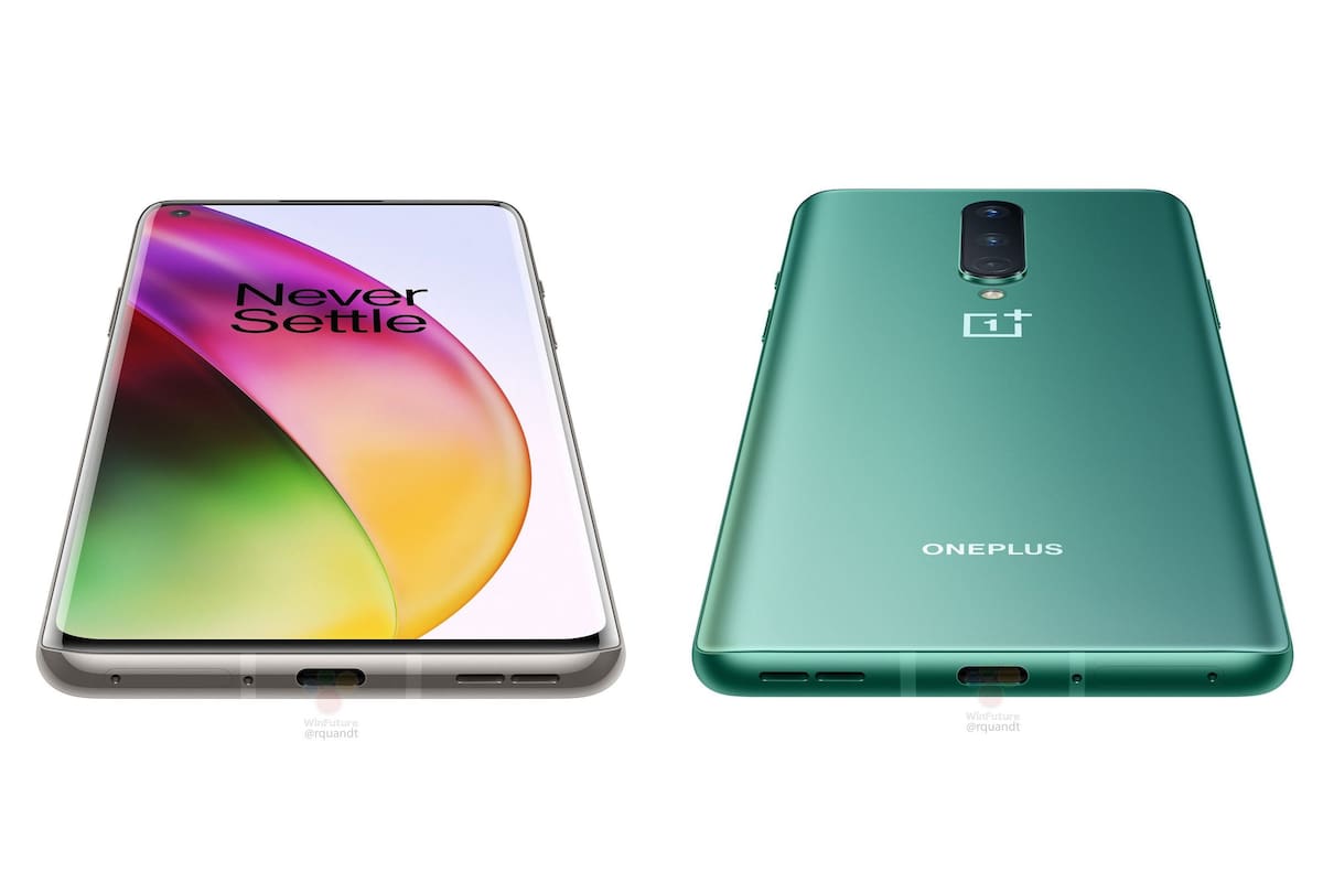 Así se verá el OnePlus 8, con uno de los colores más singulares, según las imágenes que se filtraron