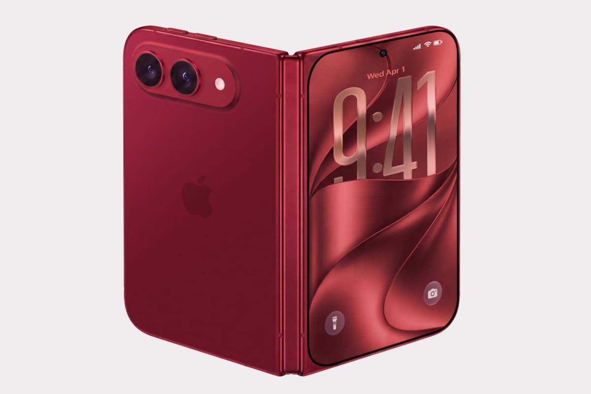 Así se verá el primer iPhone plegable, según las últimas filtraciones