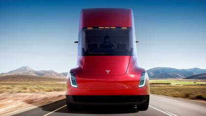 Así se verá el Tesla Semi en la ruta