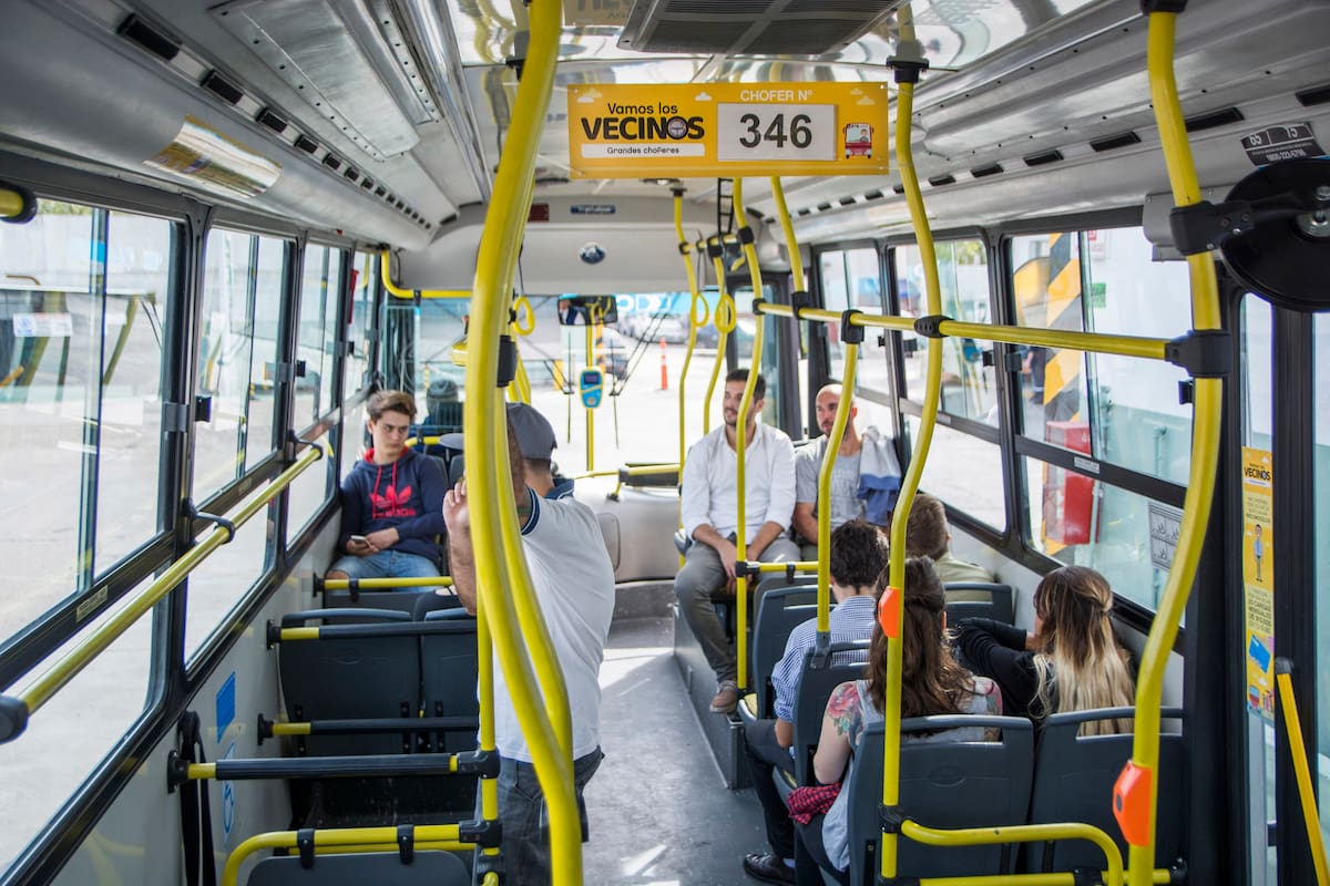 Así se verá la cartelería con la identificación del colectivero