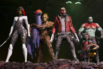 Así se verá la edición para un solo jugador del juego de Guardianes de la Galaxia