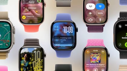Así se verá watchOS 26 con Liquid Glass