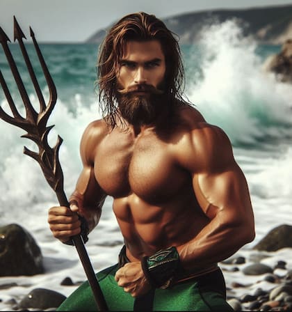 Así se vería Aquaman, reimaginado por la inteligencia artificial de Copilot