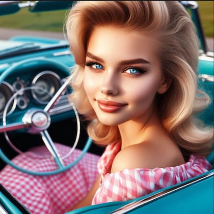 Así se vería Barbie en la vida real según la IA de Copilot