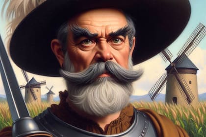 Así se vería Don Quijote de la mancha según la IA