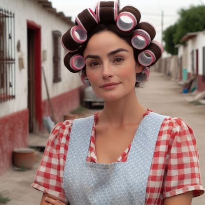 Así se vería Doña Florinda imaginada por la IA