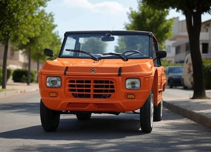 Así se vería el Citroën Mehari modelo 2025, según la IA