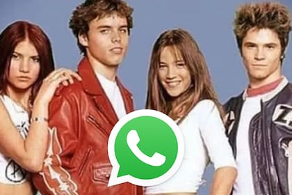 Así se vería el "modo Erreway" de WhatsApp